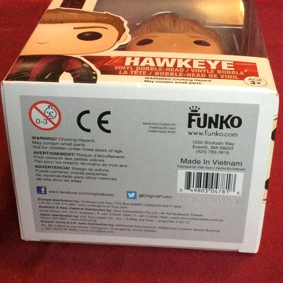 DEC 15 LAST DAY! CLEARANCE: Funko Pop Marvel Avengers - Hawkeye - Picture 3 of 5